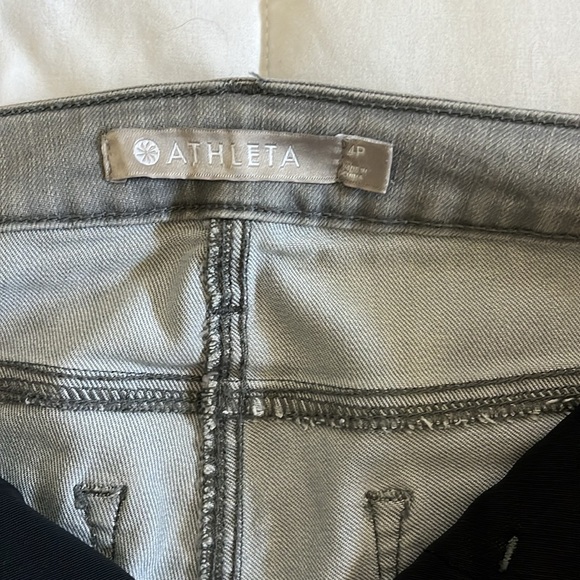 Athleta Sculptek Kenai Gray Cropped Jeans 24” inseam - Picture 5 of 10